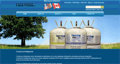 Desktop Screenshot of frostycool.com